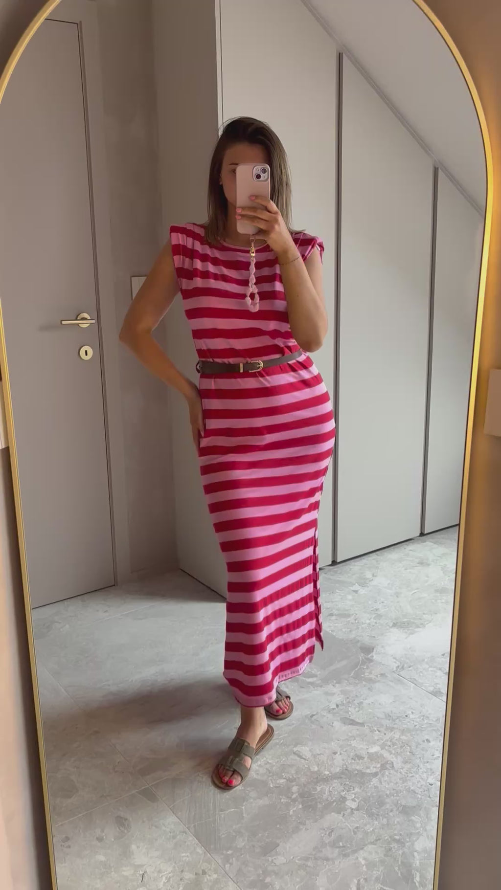 Candy Stripe Dress