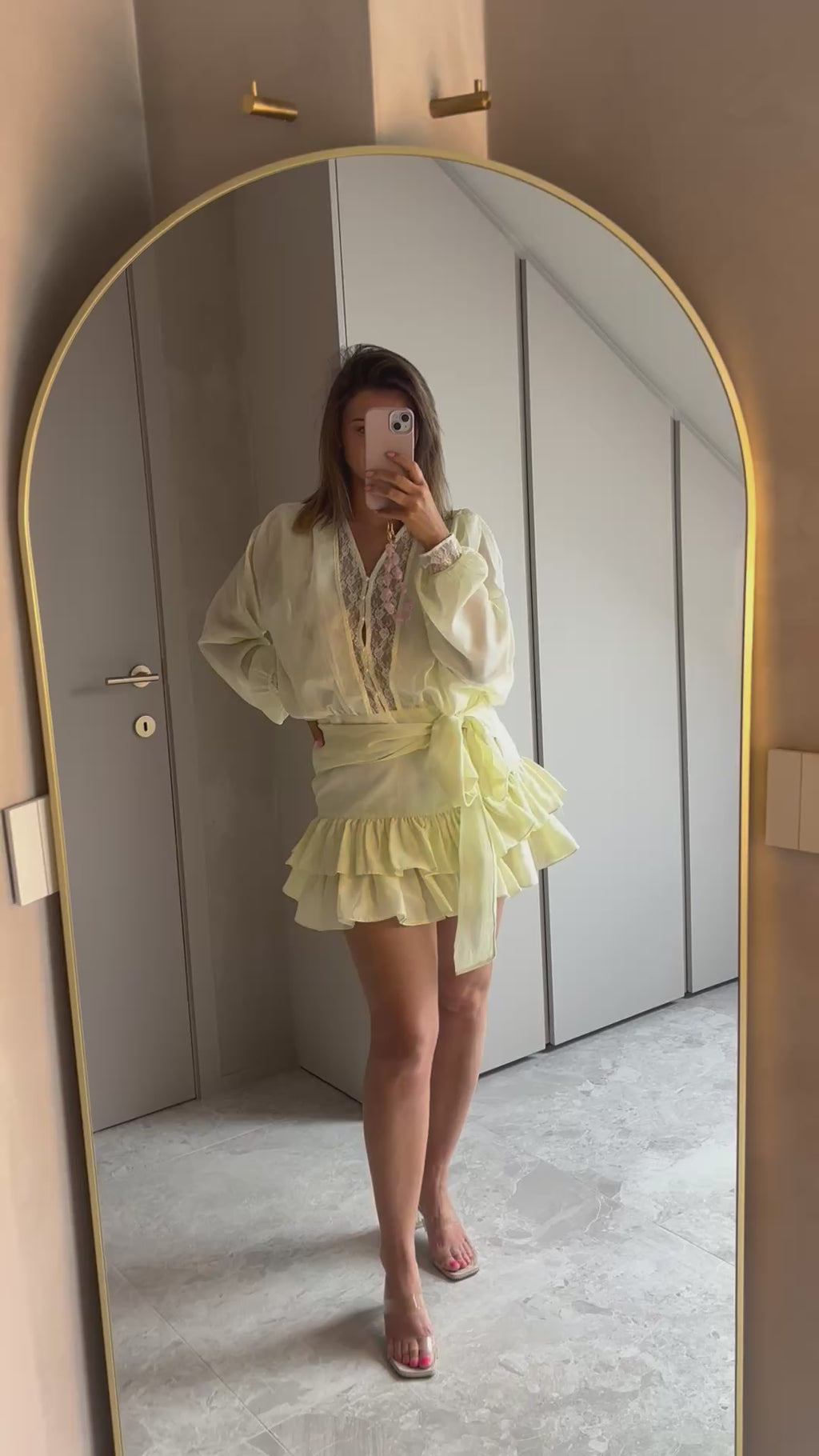 Lemon Romance Dress